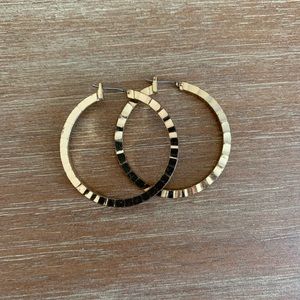3/$15 gold hoop earrings